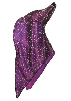 Purple Wizard Alchemy Hood- back view