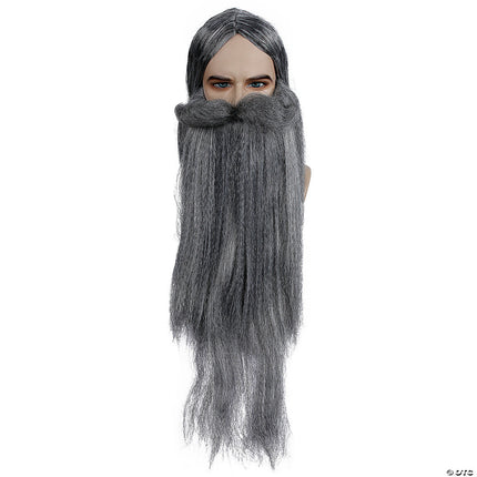 Special Wizard Wig & Beards- grey