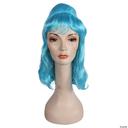 Beehive Pageboy Wigs- sky