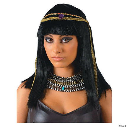 Black Egyptian Queen Wig
