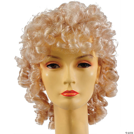 Old School Curly Wig- blonde