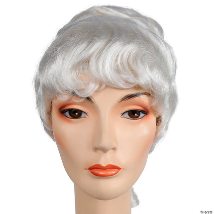 Colonial Lady Wigs- white