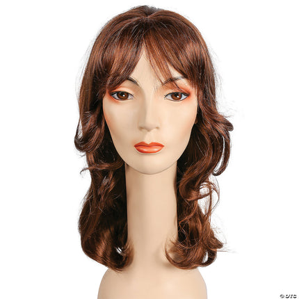 Women's Farrah Wigs- brown red