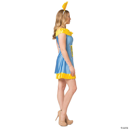 Blue Raspberry Jolly Rancher Costume- side view