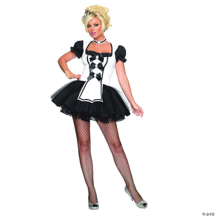 Mistress Maid Costume- front view