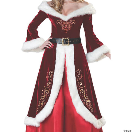 Mrs. St Nick Costume- up close