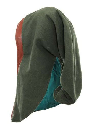 Woodland Elf Plush Hood- back view