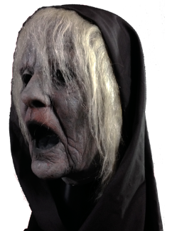 Left-side view of the Wraith Mask