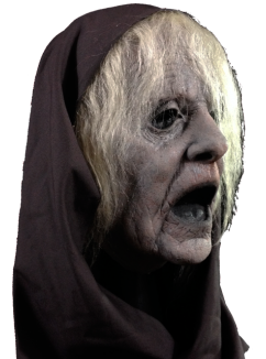Right-side view of the Wraith Mask