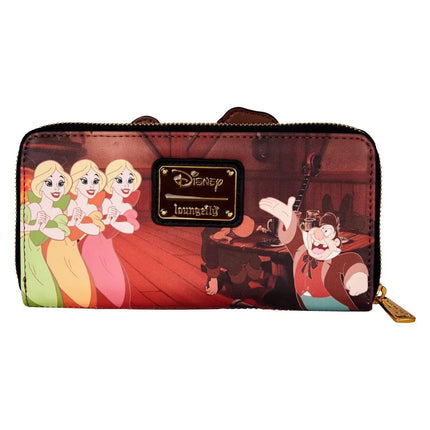 Disney Villains Scene Gaston Wallet- back view