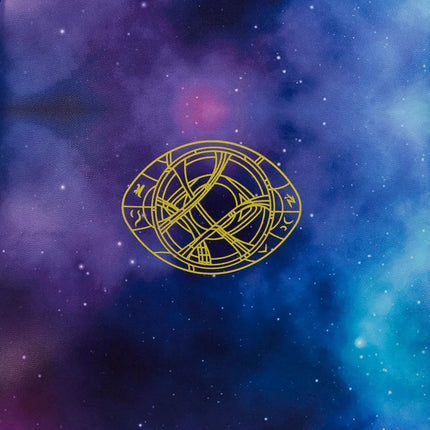 Marvel Doctor Strange Multiverse Glow In The Dark Mini Backpack- close up back view