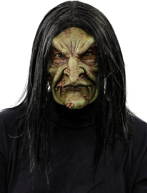 Green Witch Moving Mouth Mask