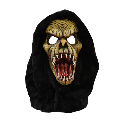 Front view of Green Fang Mask