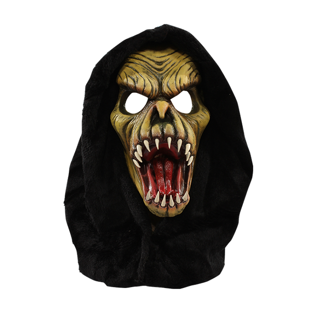 Front view of Green Fang Mask