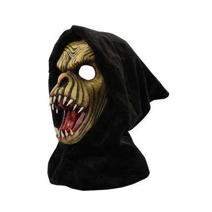 Side view of Green Fang Mask