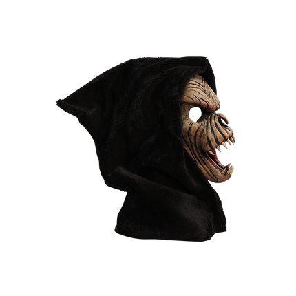 Right-side view of Brown Fang Mask