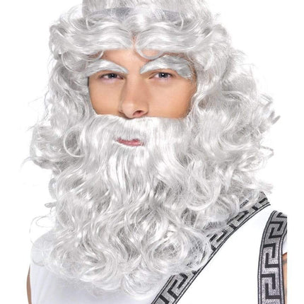 Grey Zeus Wig Set