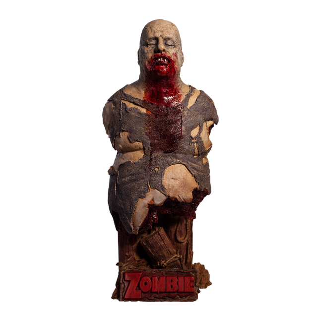 Front view of Boat Zombie Bust