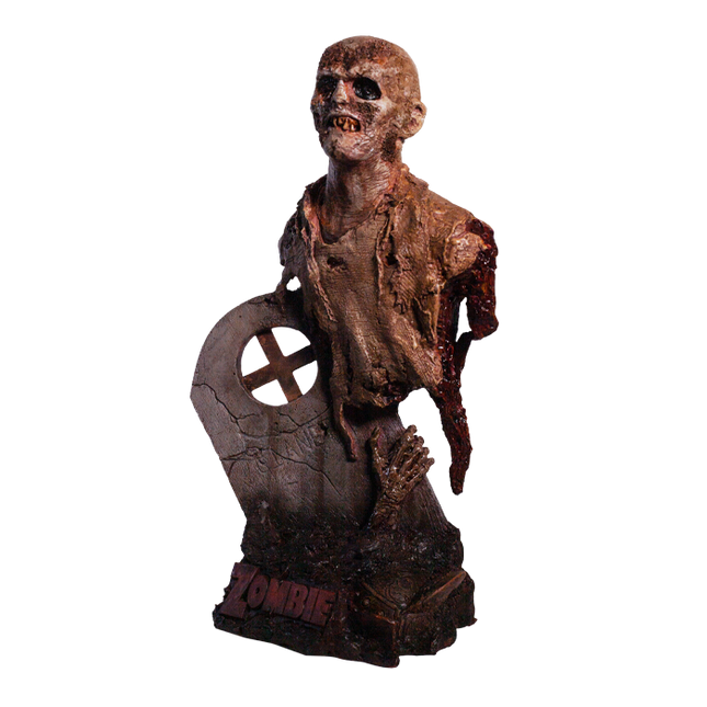 Left-side view of Poster Zombie Bust