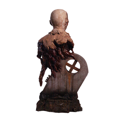 Right-side view of Poster Zombie Bust