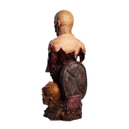 Back of Poster Zombie Bust