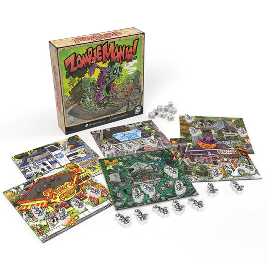Zombia Mania Game player pieces
